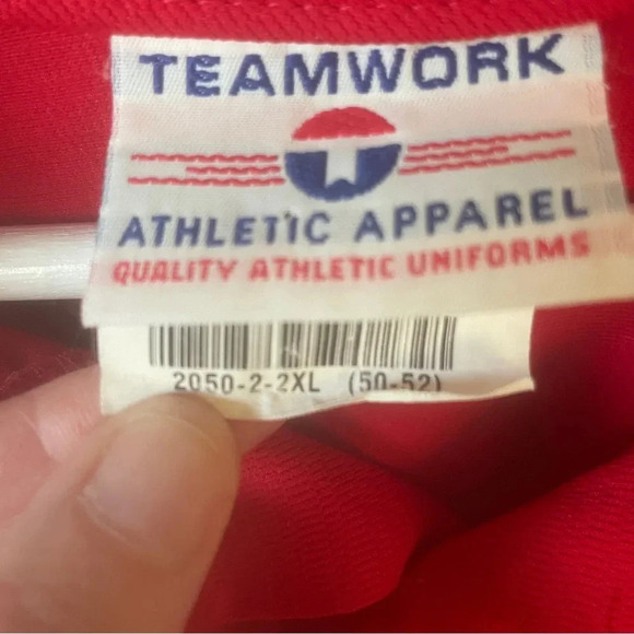 University of Wisconsin Badgets Vintage Teamwork Athletic Apparel Polo Size 2XL - Picture 5 of 7